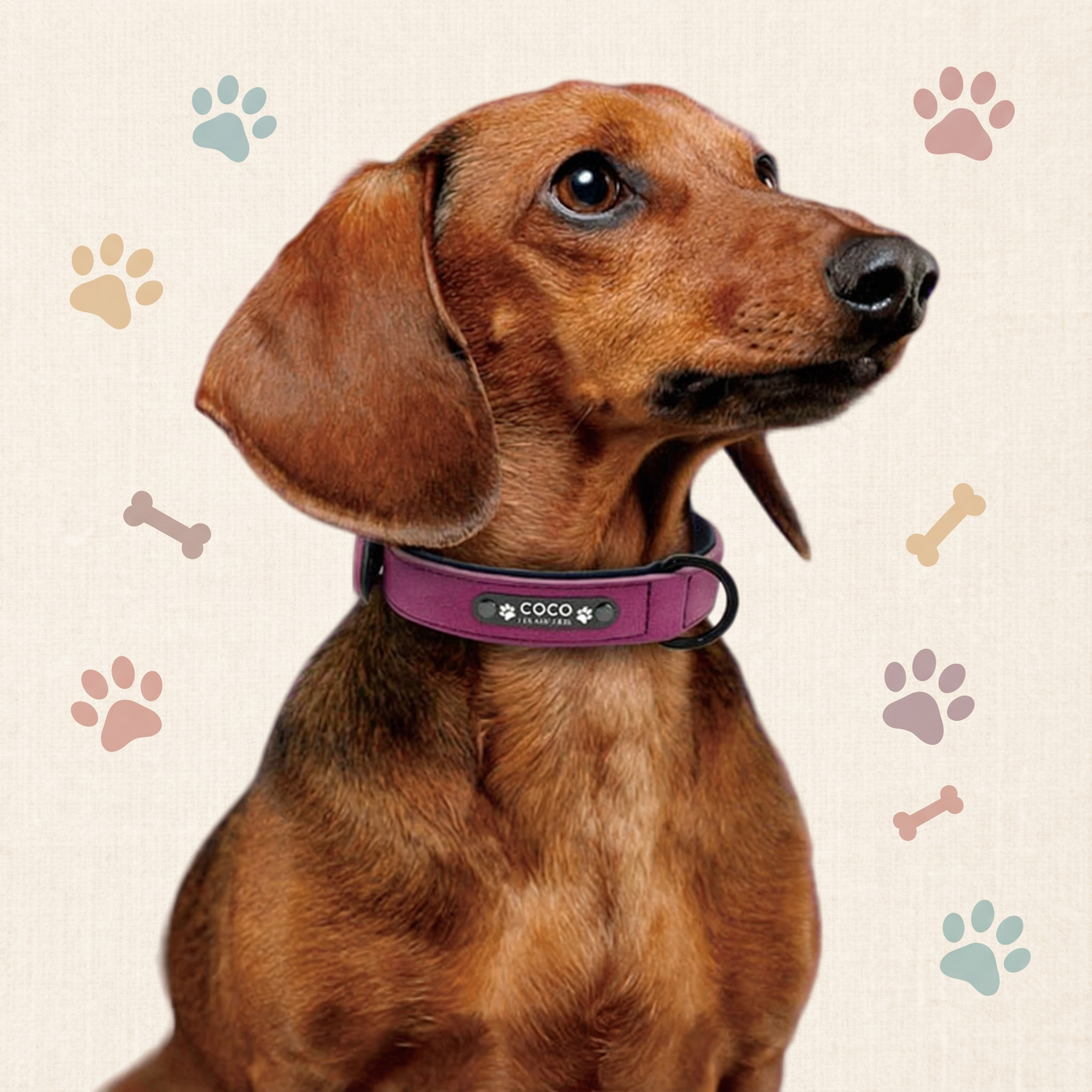 Comfortable Double-Layer Dog Collar