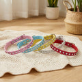 Glitter Rhinestone Pet Collar