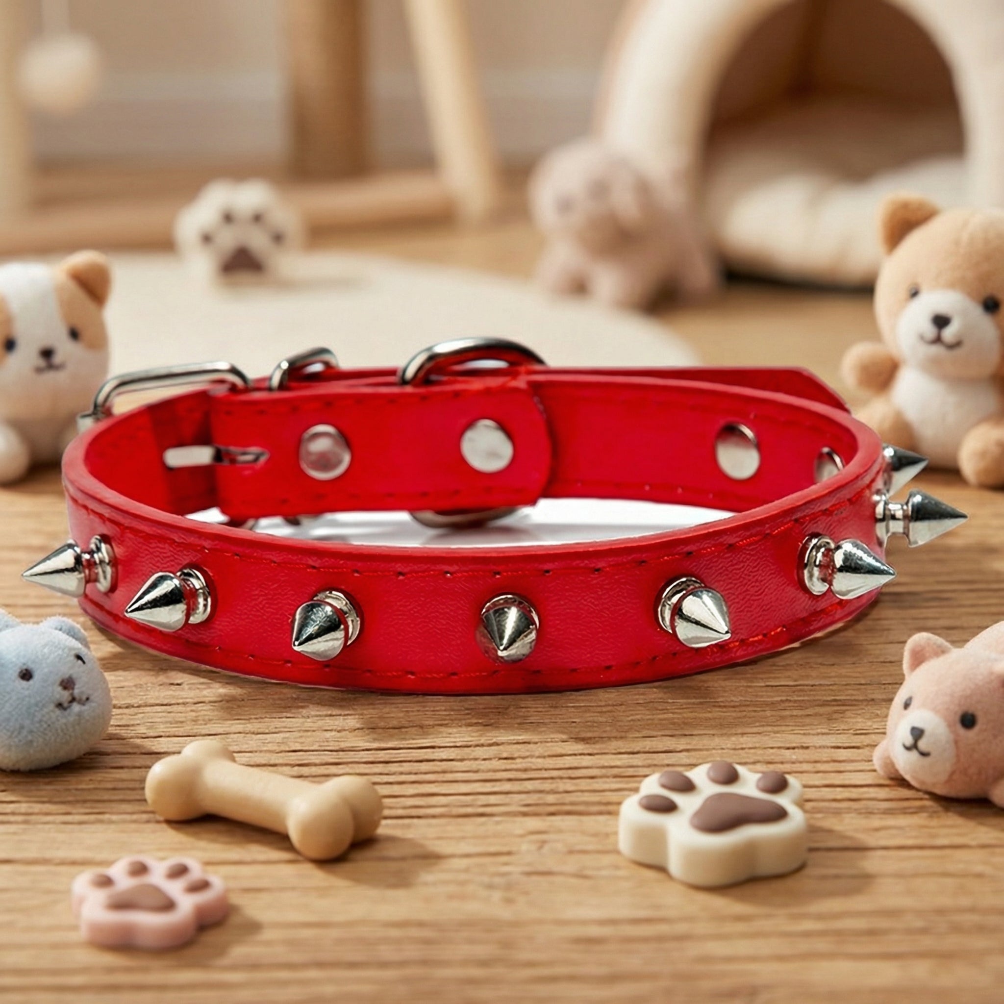 Studded Punk Pet Collar