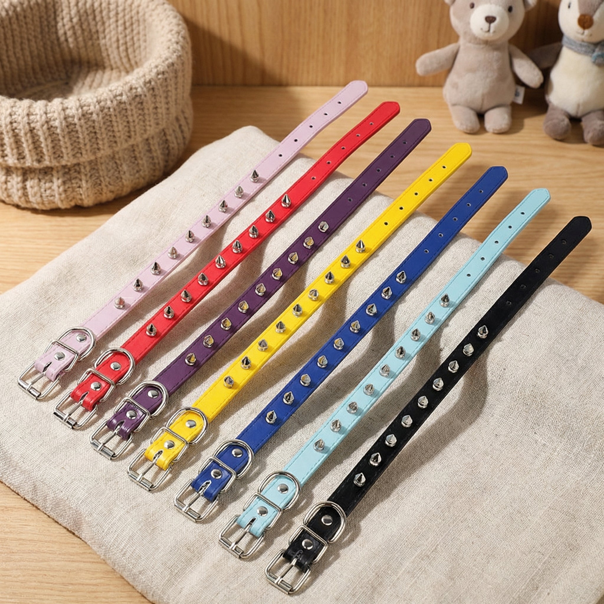 Studded Punk Pet Collar