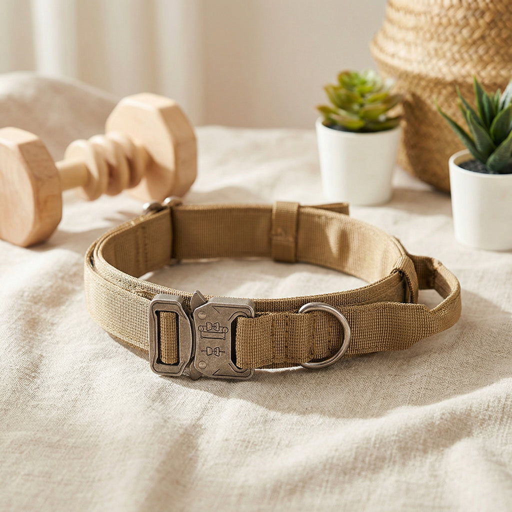 Heavy-Duty Tactical Dog Collar